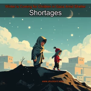 Read more about the article Winter is Coming for Children in Gaza Amid Shelter Shortages