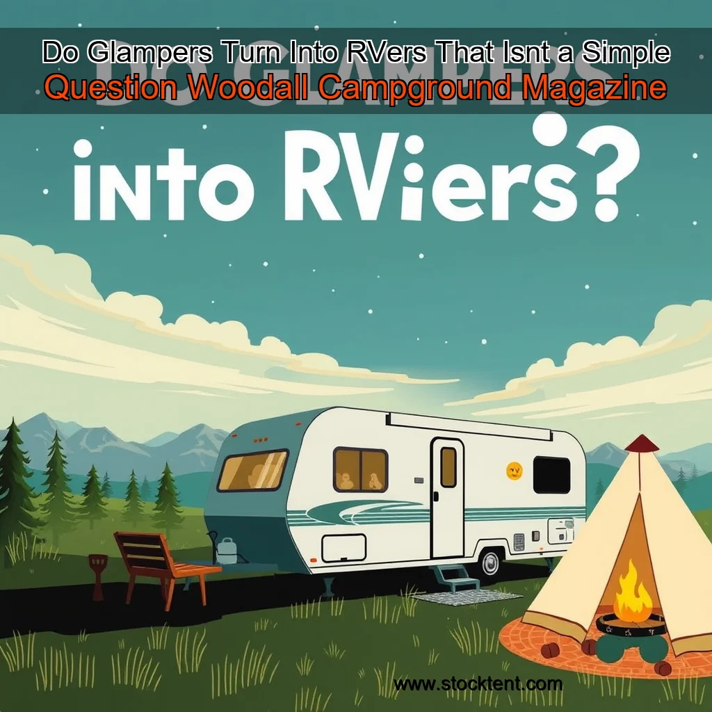 Read more about the article Do Glampers Turn Into RVers  That Isnt a Simple Question  Woodall Campground Magazine