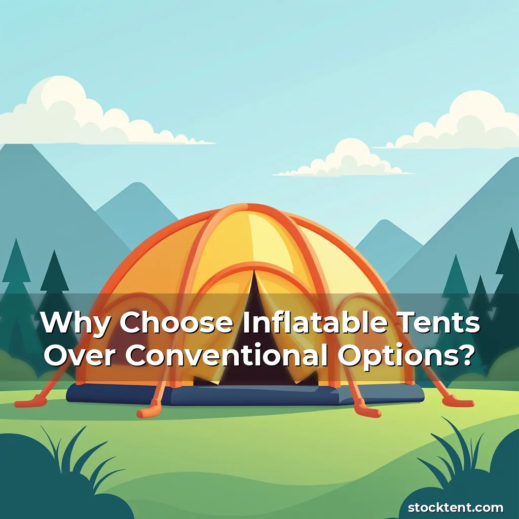 Read more about the article Why Choose Inflatable Tents Over Conventional Options?