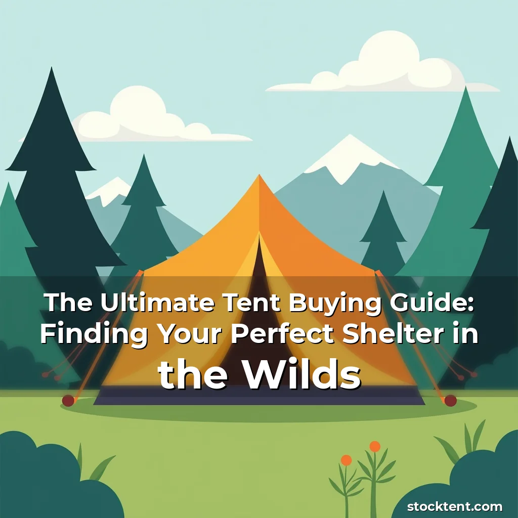 Read more about the article The Ultimate Tent Buying Guide: Finding Your Perfect Shelter in the Wilds