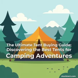 Artistic representation for The Ultimate Tent Buying Guide: Discovering the Best Tents for Camping Adventures