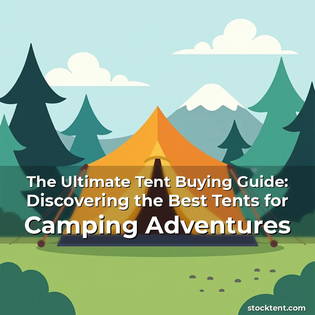 Read more about the article The Ultimate Tent Buying Guide: Discovering the Best Tents for Camping Adventures