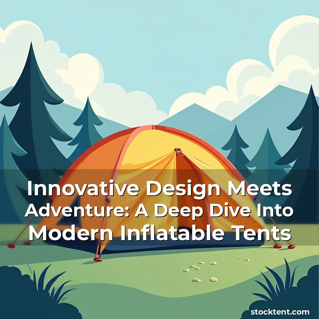 Read more about the article Innovative Design Meets Adventure: A Deep Dive Into Modern Inflatable Tents